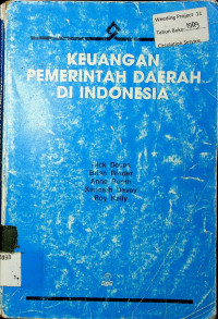 KEUANGAN PEMERINTAH DAERAH DI INDONESIA