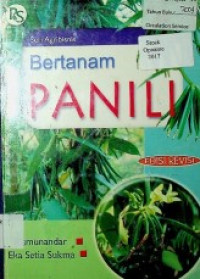 Bertanam PANILI, EDISI REVISI