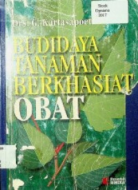 BUDIDAYA TANAMAN BERKHASIAT OBAT