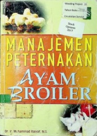 MANAJEMEN PETERNAKAN AYAM BROILER