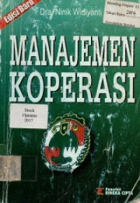 MANAJEMEN KOPERASI