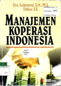 MANAJEMEN KOPERASI INDONESIA