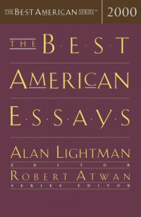 THE BEST AMERICAN ESSAYS 2000