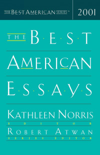 THE BEST AMERICAN ESSAYS 2001