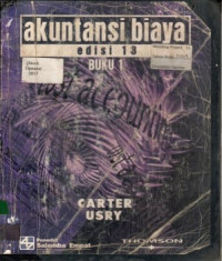 akuntansi biaya edisi 13 Buku 1