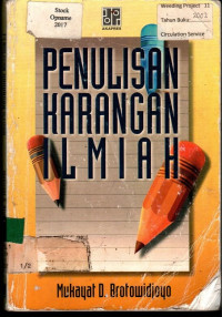 PENULISAN KARANGAN ILMIAH