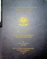 ANALISIS PENERAPAN KEPPRES R.I NO.80 TAHUN 2003 PADA PROYEK DINAS PU BINA MARGA PROVINSI SUMATERA SELATAN