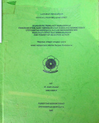 MEMAHAMI PERILAKU MAHASISWA/I PROGRAM STUDI ILMU KEPERAWATAN FAKULTAS KEDOKTERAN UNIVERSITAS SRIWIJAYA DALAM MENGKONSUMSI MAKANAN CEPAT SAJI BERDASARKAN THE THEORY OF REASONED ACTION