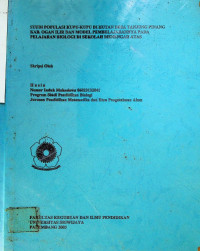 STUDI POPULASI KUPU-KUPU DI HUTAN DESA TANJUNG PINANG KAB. OGAN ILIR DAN MODEL PEMBELAJARANNYA PADA PELAJARAN BIOLOGI DI SEKOLAH MENENGAH ATAS