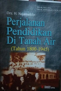 Perjalanan Pendidikan Di Tanah Air (Tahun 1800-1945)