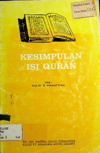 KESIMPULAN ISI QUR'AN