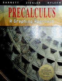 PRECALCULUS; A Graphing Approach