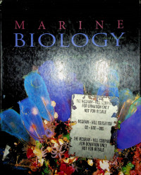 MARINE BIOLOGY, third edition