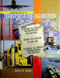 Introduction to TRANSPORTATION ENGINEERING , Second Edition