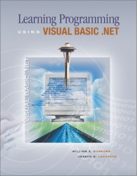 Learning Programming using Visual Basic .Net