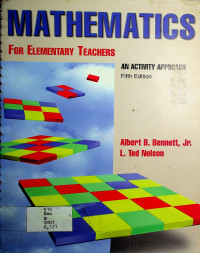 MATHEMATICS FOR ELEMENTARY TEACHERS: AN ACTIVITY APPROACH Fifth Edition