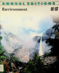 Environment, Twenty-First Edition