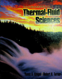 FUNDAMENTALS OF Thermal-Fluid Sciences