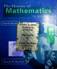 The History of Mathematics: An Introduction Fourth Edition