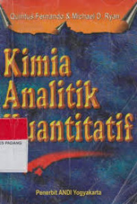 Kimia Analitik Kuantitatif