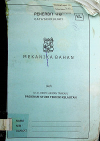 MEKANIKA BAHAN