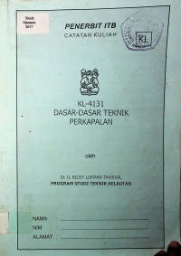 DASAR-DASAR TEKNIK PERKAPALAN