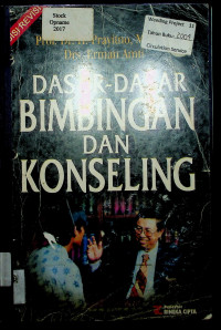 DASAR DASAR BIMBINGAN DAN KONSELING, EDISI REVISI