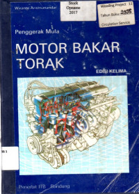 Penggerak Mula: MOTOR BAKAR TORAK EDISI KELIMA