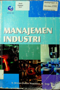 MANAJEMEN INDUSTRI