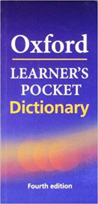 Oxford LEARNER'S POCKET Dictionary Fuorth Edition