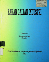 BAHAN GALIAN INDUSTRI