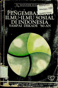 PENGEMBANGAN ILMU-ILMU SOSIAL DI INDONESIA SAMPAI DEKADE '80-AN