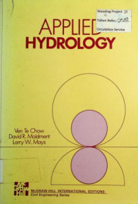 APPLIED HYDROLOGY