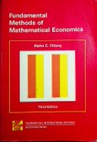 Fundamental Methods of Mathematical Economics