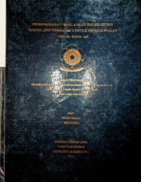 PEMROGRAMAN RANCANGAN BALOK BETON BERTULANG TERHADAP LENTUR MENGGUNAKAN VISUAL BASIC 6.0