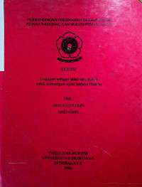 PERBANDINGAN PERZINAHAN DALAM HUKUM PIDANA NASIONAL DAN HUKUM PIDANA ISLAM