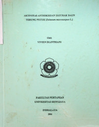 AKTIVITAS ANTIOKSIDAN EKSTRAK DAUN TERUNG PUCUK (Solanum macrocarpon L)