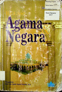 RELASI AGAMA & NEGARA