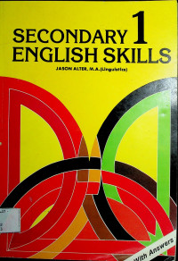 SECONDARY 1 ENGLISH SKILLS