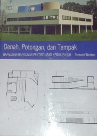 Denah, Potongan, dan Tampak BANGUNAN-BANGUNAN PENTING ABAD KEDUA PULUH