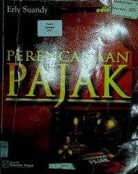 Image of PERENCANAAN PAJAK; EDISI REVISI