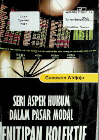 SERI ASPEK HUKUM DALAM PASAR MODAL PENITIPAN KOLEKTIF