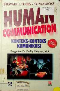 HUMAN COMMUNICATION: KONTEKS-KONTEKS KOMUNIKASI, Buku Kedua