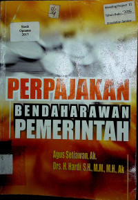 PERPAJAKAN BENDAHARAWAN PEMERINTAH