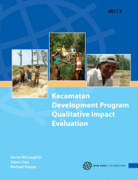 Kecamatan Development Program Qualitative Impact Evaluation