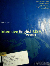 Intensive English USA 2000