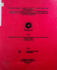 PROSES PEMBERIAN IZIN MENDIRIKAN BANGUNAN (IMB) BERDASARKAN PERATURAN DAERAH NOMOR 13 TAHUN 2004 TENTANG PEMBINAAN DAN RETRIBUSI PERIZINAN BANGUNAN DI KOTA PALEMBANG