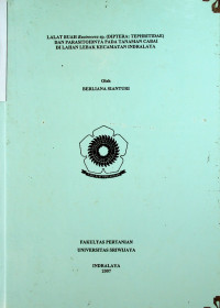 LALAT BUAH Bactrocera sp. (DIPTERA: TEPHRITIDAE) DAN PARASITOIDNYA PADA TANAMAN CABAI DI LAHAN LEBAK KECAMATAN INDRALAYA