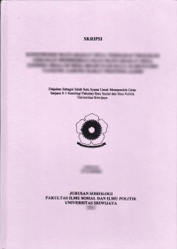 Pengaruh profesionslisme terhadap kinerja Aparatur Sipil Negara (ASN) pada dinas tanaman pangan dan hortikultura Kabupaten Oku Timur