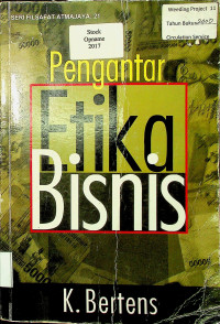 Pengantar Etika Bisnis